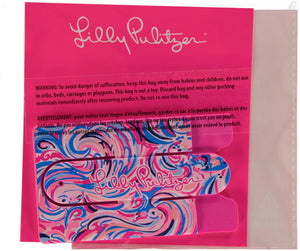 LILLY PULITZER ACCESSORY DESIGNER LABEL Size 