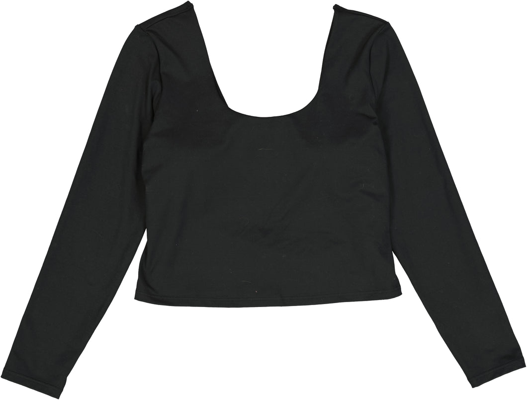 FABLETICS ATHLETIC LONG SLEEVE TOP CREWNECK Size L