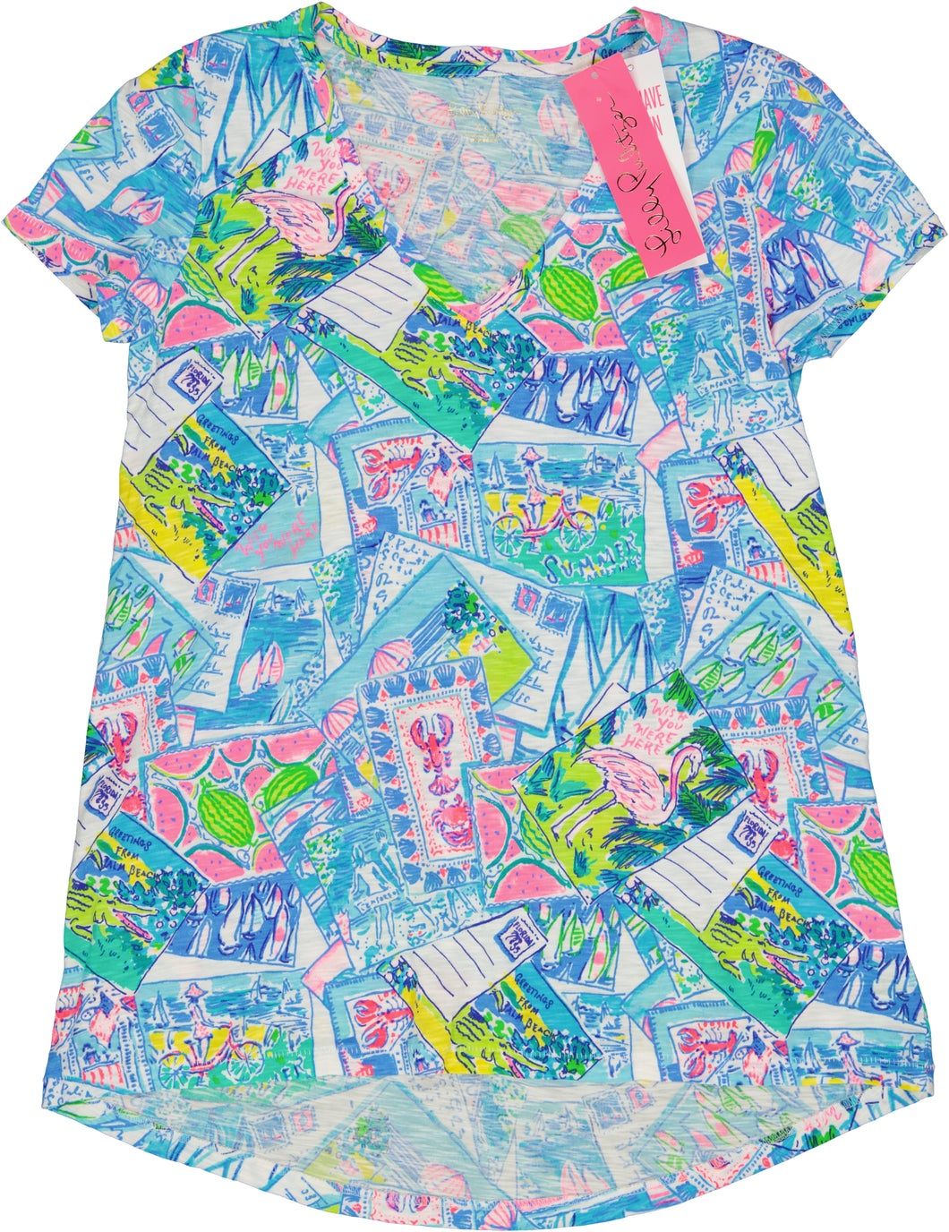 LILLY PULITZER SHORT SLEEVE TOP Size XXS