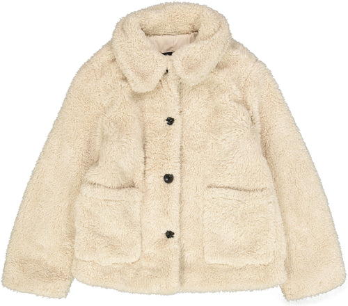 SANCTUARY JACKET FAUX FUR & SHERPA Size L