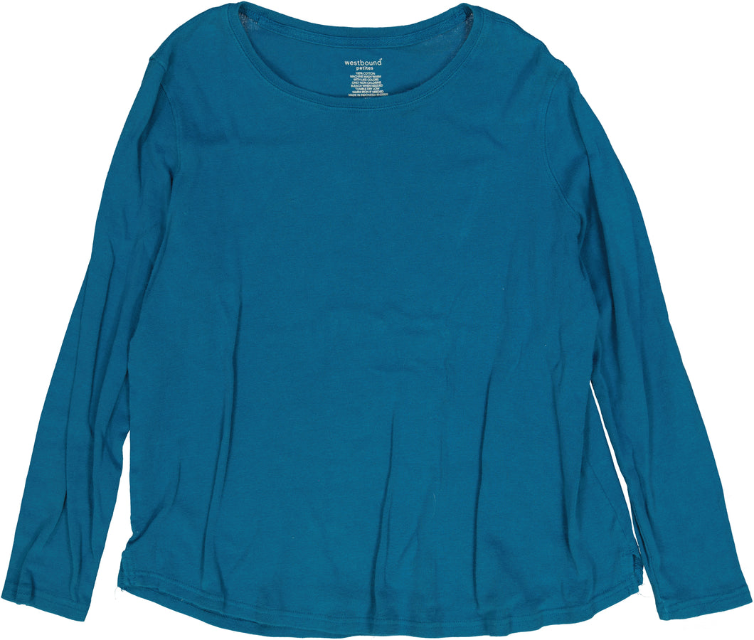 WEST BOUND LONG SLEEVE TOP Size XLP