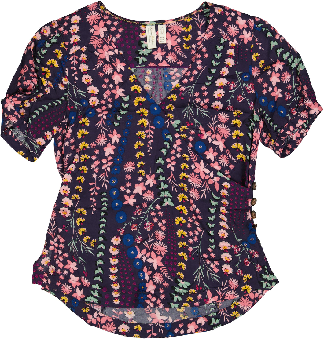 ANTHROPOLOGIE SHORT SLEEVE TOP Size 2