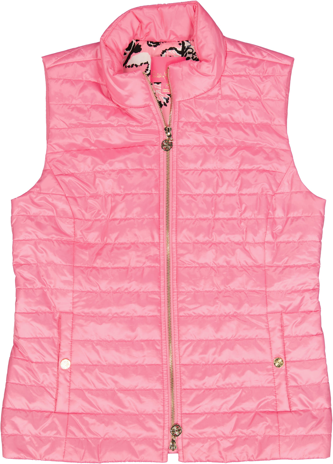 LILLY PULITZER VEST PUFFER & QUILTED Size M