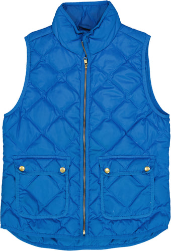 J. CREW VEST PUFFER & QUILTED Size S