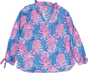 LILLY PULITZER LONG SLEEVE TOP Size L