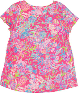 LILLY PULITZER SHORT SLEEVE TOP Size L