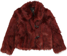 RACHEL ZOE COAT FAUX FUR & SHERPA Size M