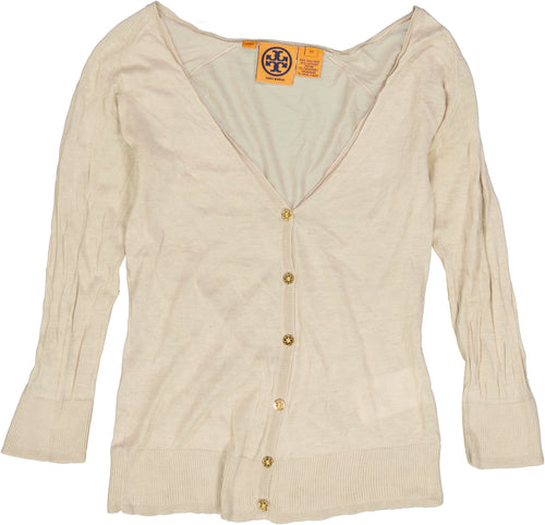 TORY BURCH SWEATER CARDIGAN DESIGNER Size XS