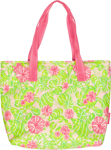 LILLY PULITZER TOTE DESIGNER Size LARGE