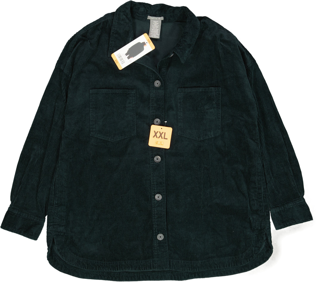 MATTY M JACKET SHIRT Size XXL