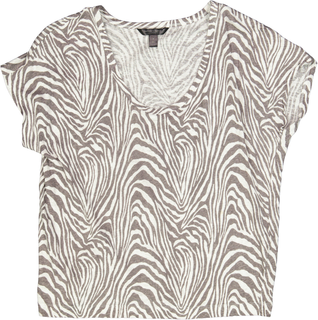 BANANA REPUBLIC SHORT SLEEVE TOP Size M