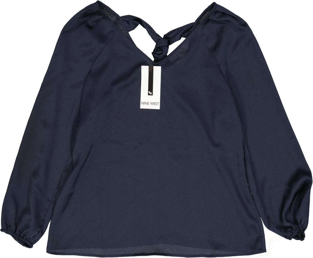 NINE WEST LONG SLEEVE TOP Size M