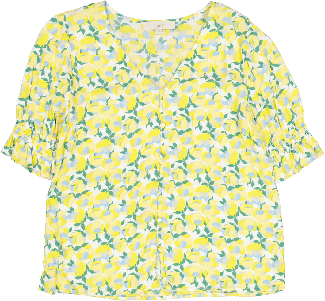 LOFT SHORT SLEEVE TOP Size M
