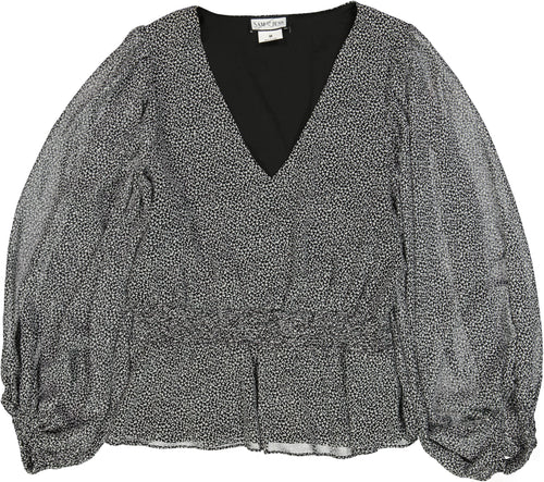 SAM & JESS LONG SLEEVE TOP Size M