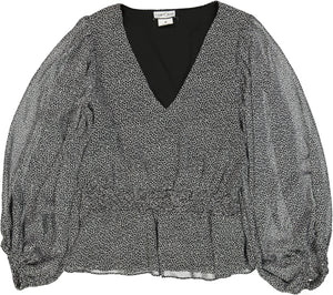 SAM & JESS LONG SLEEVE TOP Size M