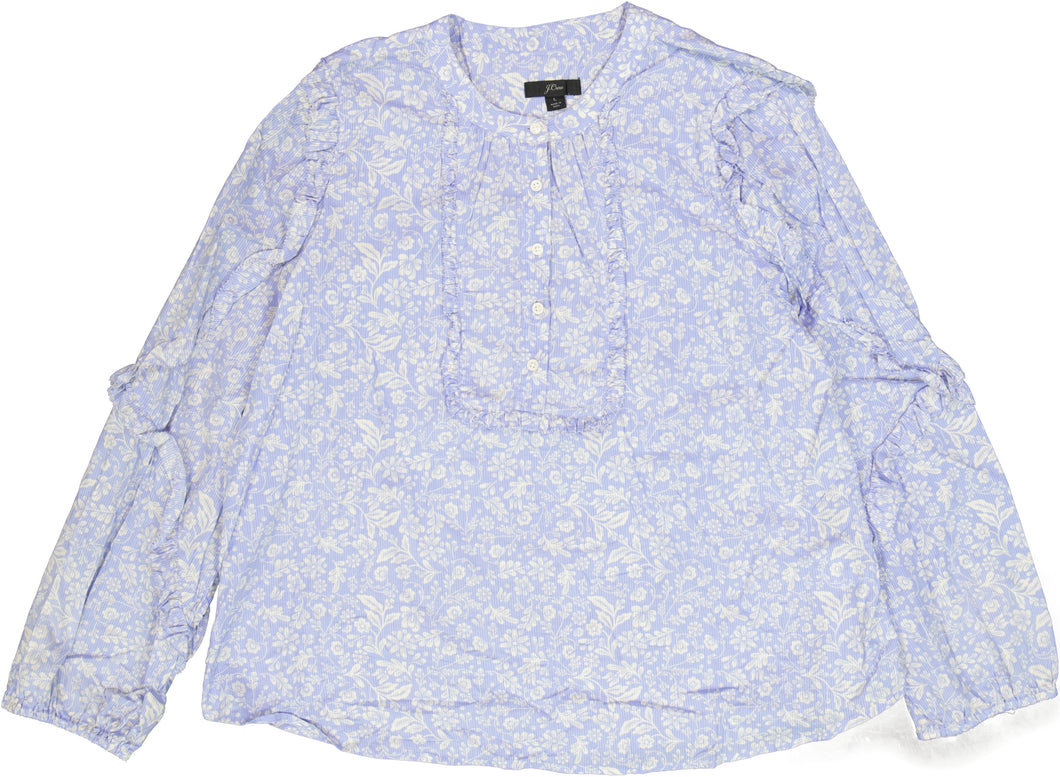 J. CREW LONG SLEEVE TOP Size L