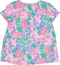 LILLY PULITZER SHORT SLEEVE DESIGNER TOP Size XXL