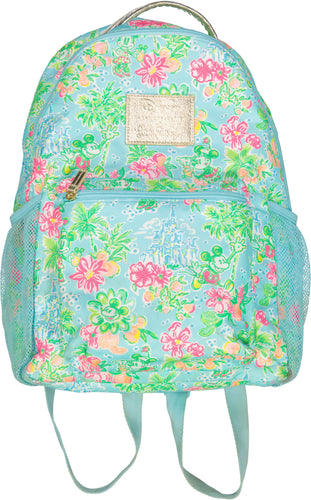 LILLY PULITZER BACKPACK DESIGNER Size LARGE