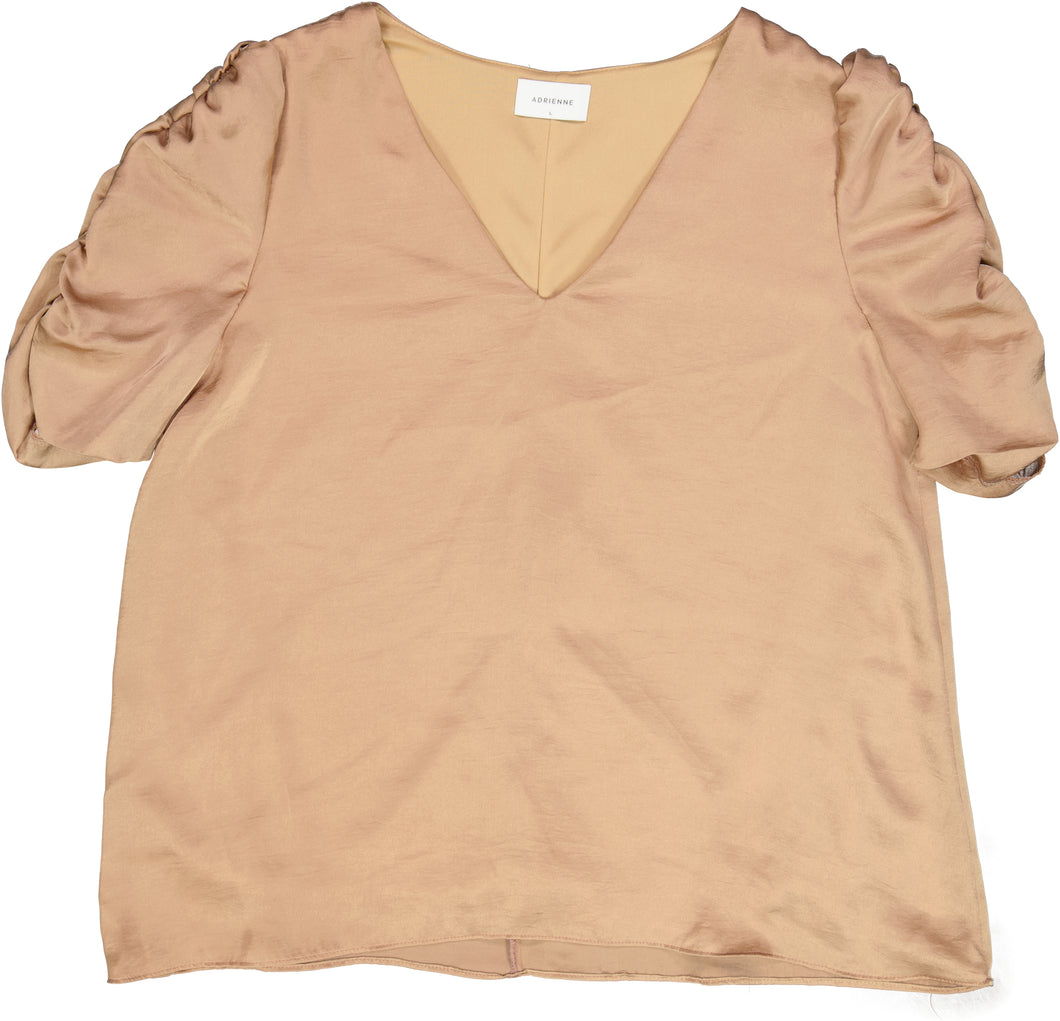 ADRIENNE VITTADINI SHORT SLEEVE TOP Size L