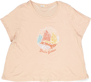C AND C SHORT SLEEVE TOP Size 3X