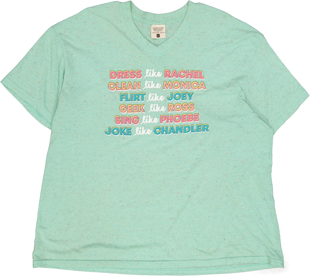 CLOTHES MENTOR SHORT SLEEVE TOP Size L