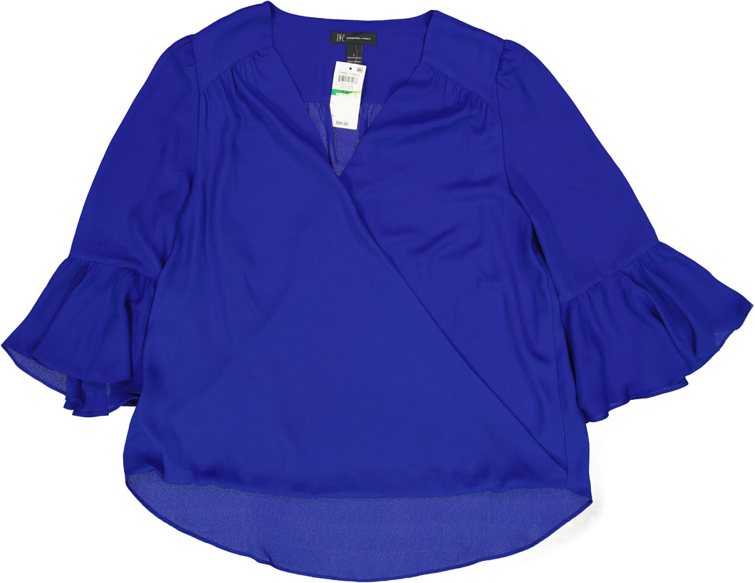 INC LONG SLEEVE TOP Size L