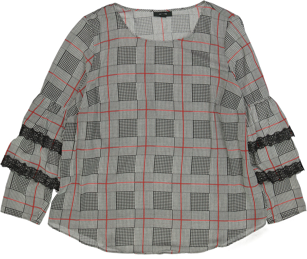 ALFANI LONG SLEEVE TOP Size L