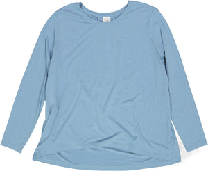 ATHLETA-ATHLETIC TOP LS COLLAR Size L