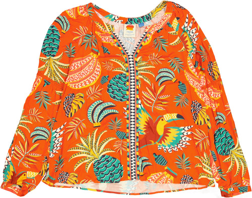 ANTHROPOLOGIE-TOP LS Size L