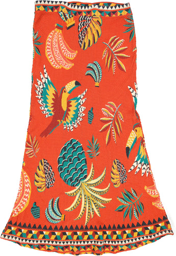 ANTHROPOLOGIE-SKIRT MIDI Size L