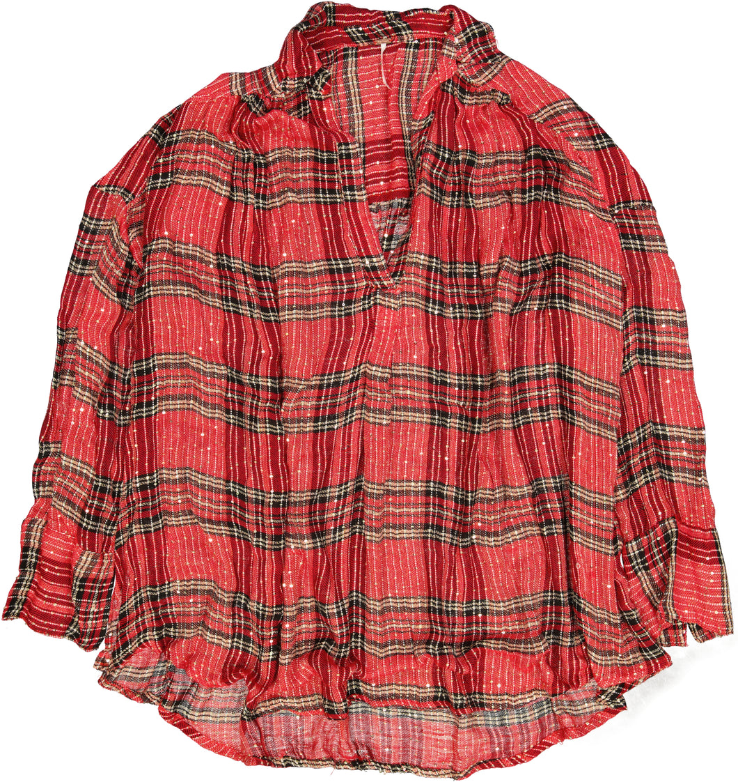 FREE PEOPLE-TOP LS Size M