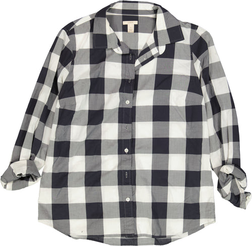 J. CREW-TOP LS Size 12