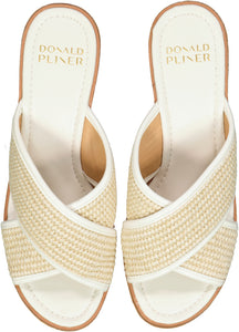 DONALD PLINER-SANDALS HEELS WEDGE Size 9.5
