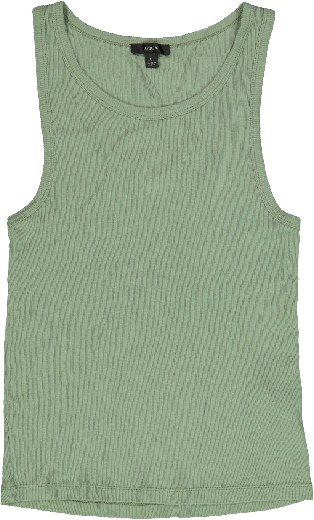 J. CREW-TOP SLEEVELESS BASIC Size L