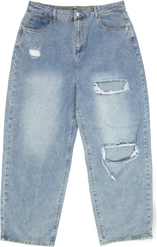 PRETTY LITTLE THING-JEANS WIDE LEG Size 12